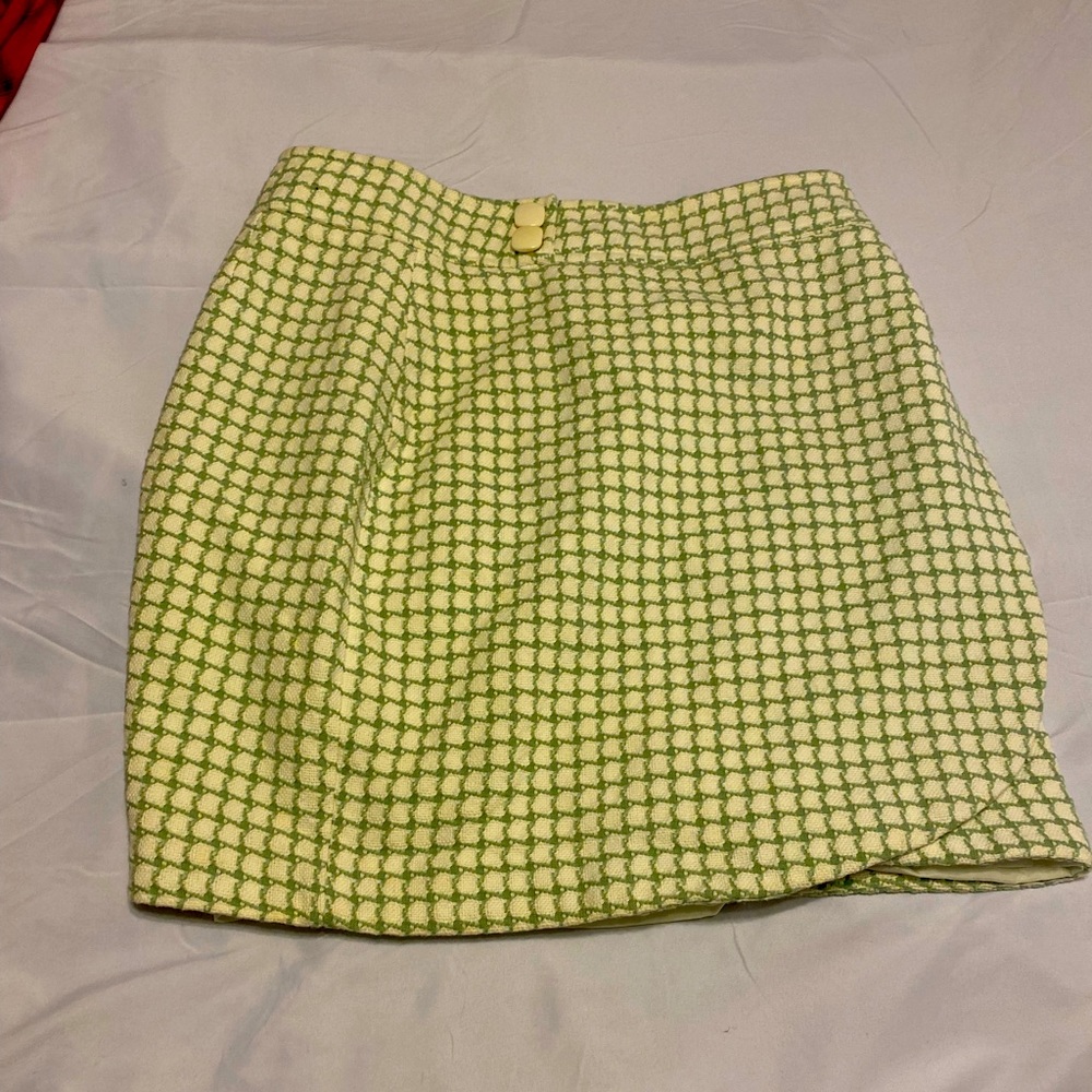 60s Inspired Plaid Skirt